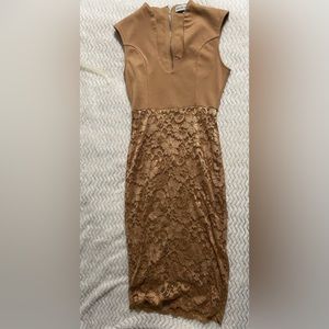 Beige Dress